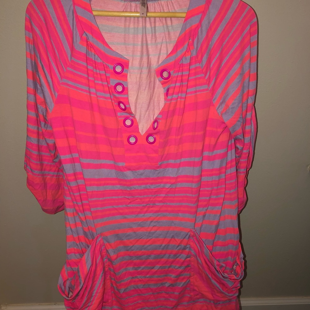 Like new Nanette Lepore swim coverup M